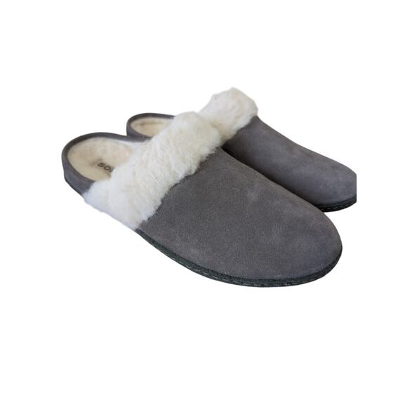 Sorel Nakiska Slide II Slippers in Quarry size 11 - Picture 2 of 4